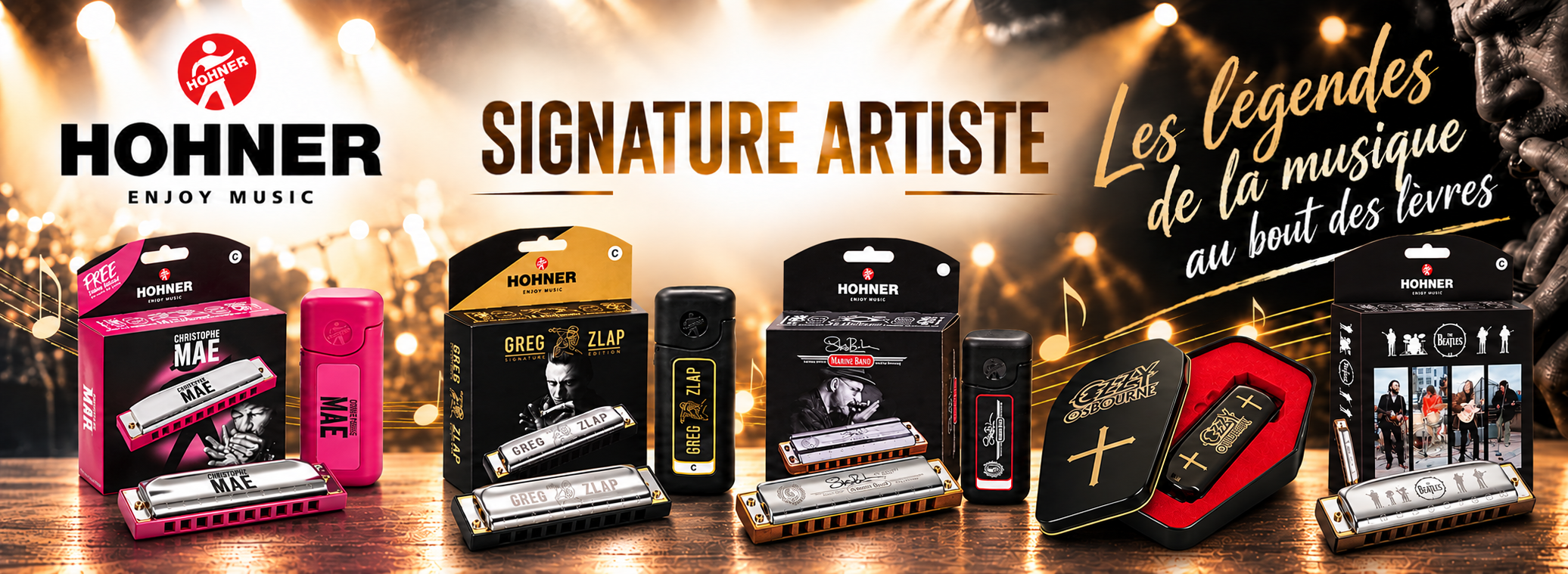 Artistes Harmonica Signature