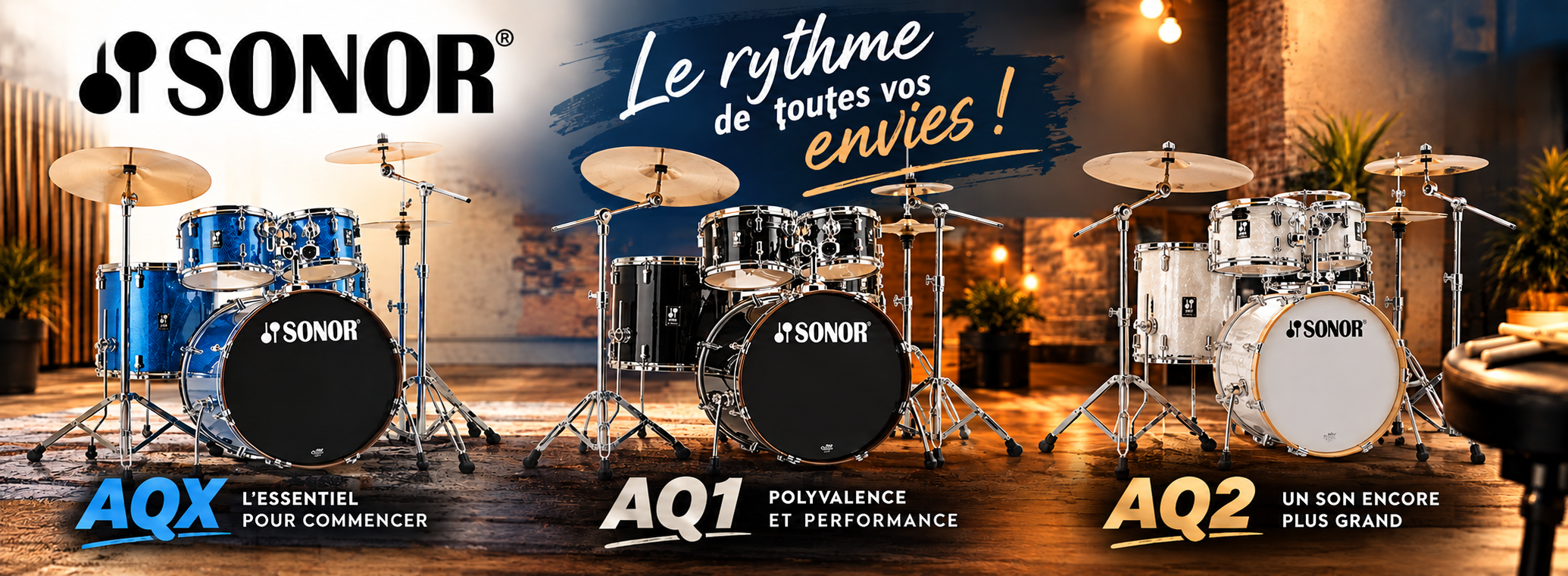 SONOR AQX