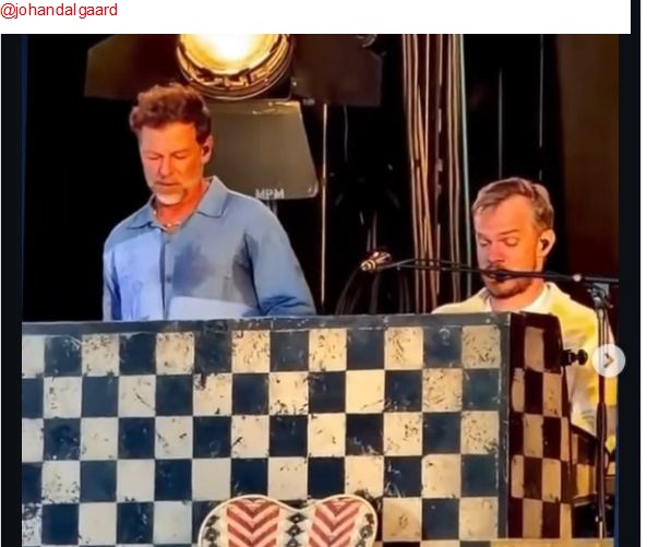 Un duo de choc ! @johandalgaard